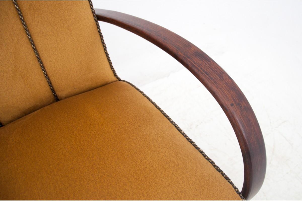 Milieu du XXe siècle Fauteuils Art déco de J. Halabala, République tchèque, années 1930 en vente