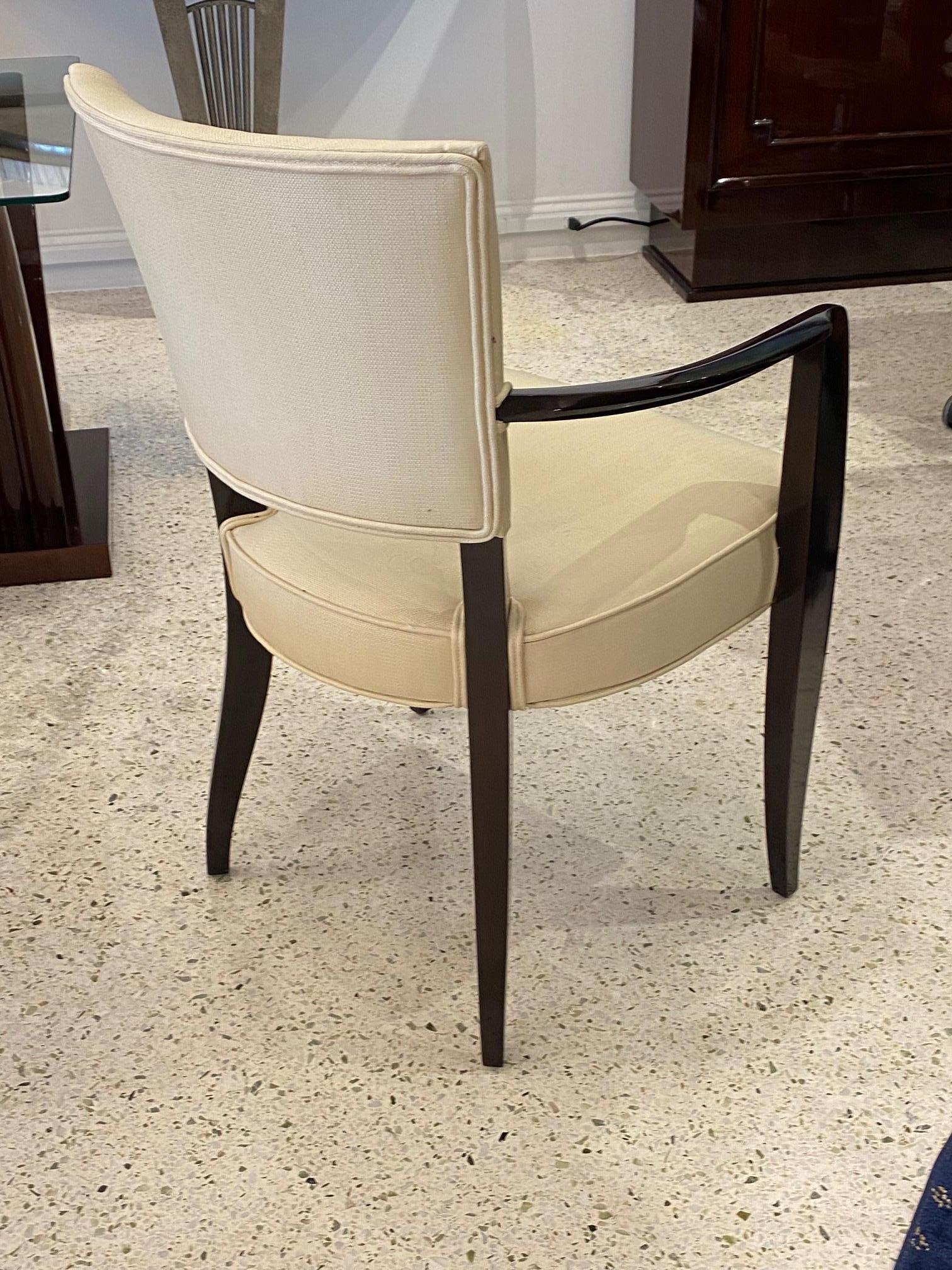 Art Deco Armchairs by Maurice Jallot In Good Condition In Miami, FL