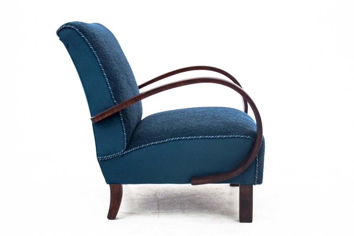 Art Deco armchairs, Czechoslovakia, 1930s. Designed by J. Halabala.  For Sale 8