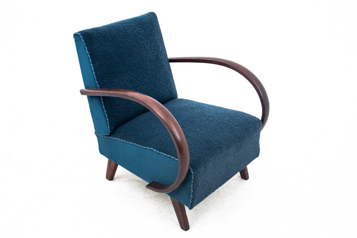 Art Deco armchairs, designed by J. Halabala, 1930s, Czechoslovakia.  For Sale 2