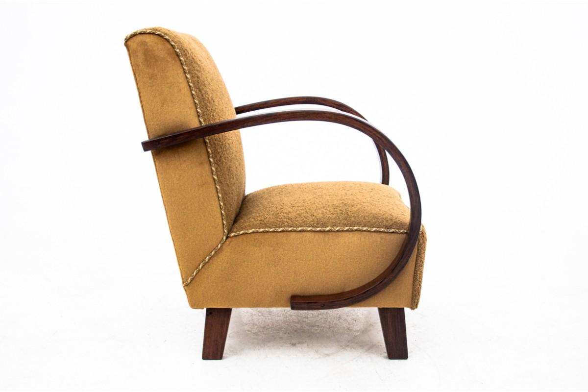 Fauteuils Art déco, conçus par J. Halabala, République tchèque, années 1930 en vente 6