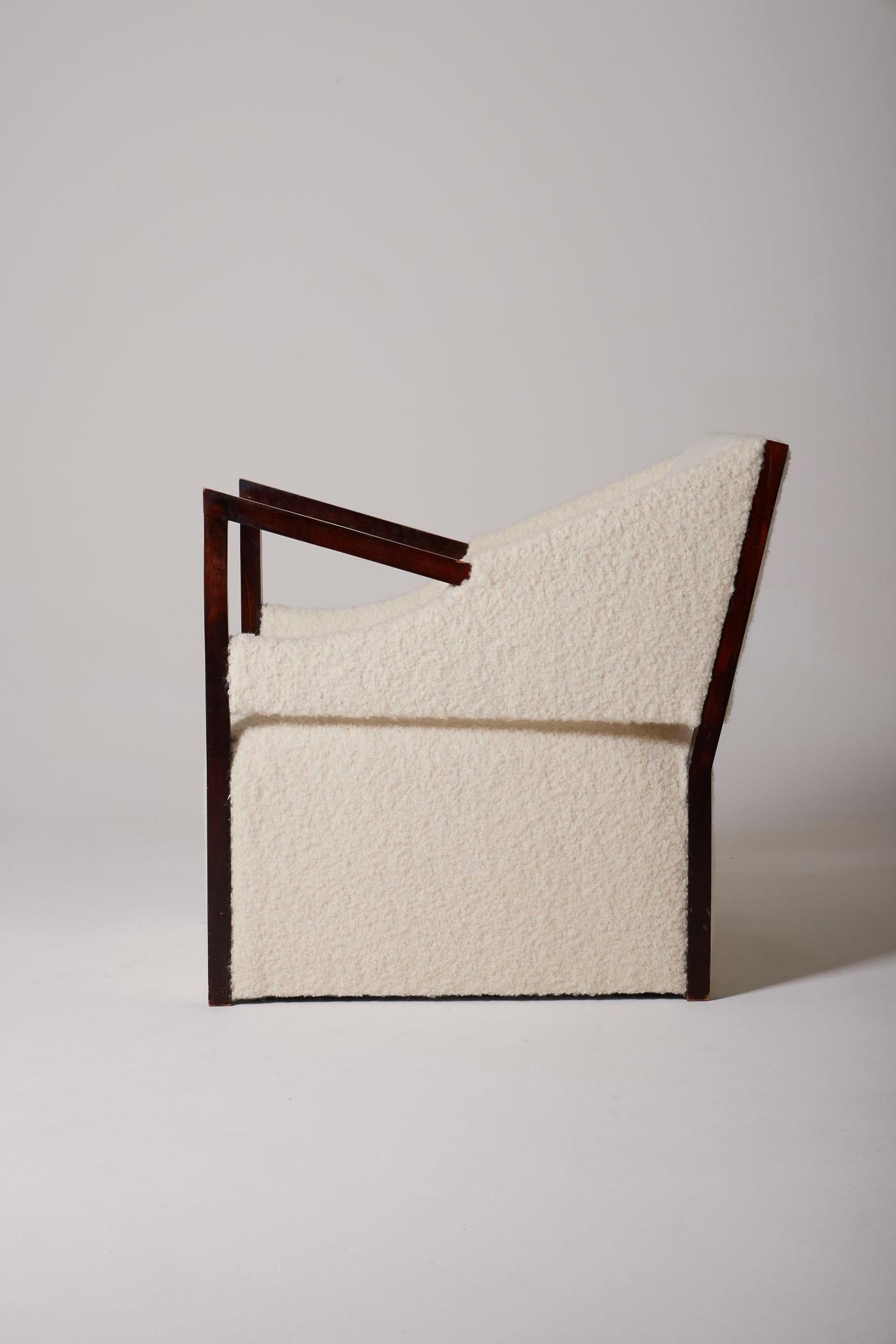 Art Deco armchair In Excellent Condition In PARIS, FR