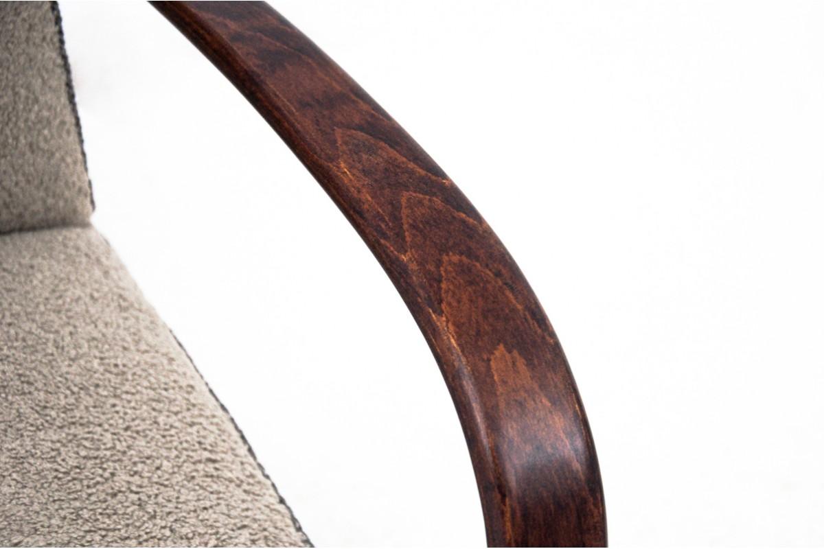 Fauteuils Art Déco H-227, Tchécoslovaquie, années 1930 Projet de J. Halabala. en vente 2