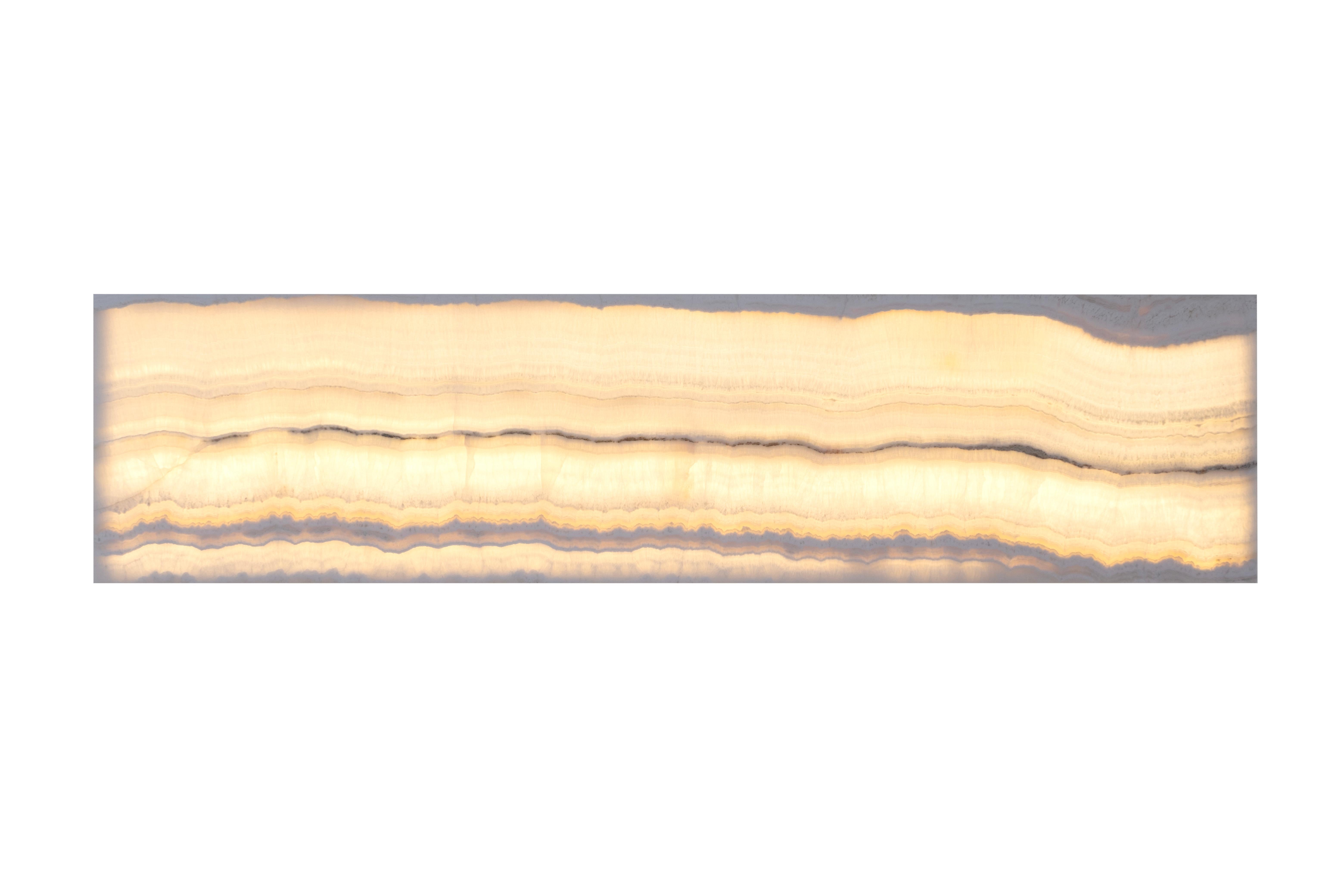 Portoghese Tavolo consolle Art Deco Armilar, Onice, Ottone, Fatto a mano in Portogallo da Greenapple in vendita