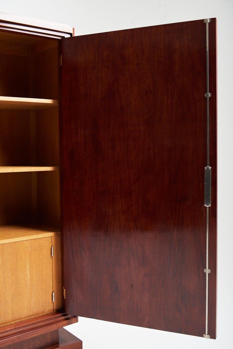 Art Deco Armoire 'or Bookcase' by Jean Rousseau and Pierre Lardin at 1stDibs armoire rousseau