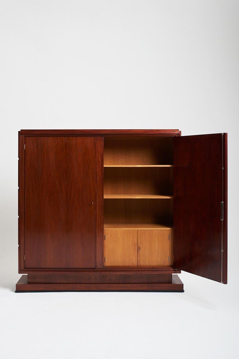Art Deco Armoire 'or Bookcase' by Jean Rousseau and Pierre Lardin at 1stDibs armoire rousseau