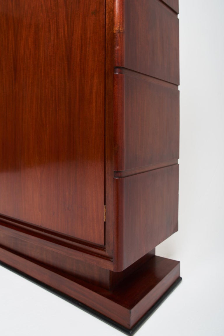 Art Deco Armoire 'or Bookcase' by Jean Rousseau and Pierre Lardin at 1stDibs armoire rousseau