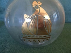 Art Deco Arpege by Lanvin Empty Perfum Bottles
