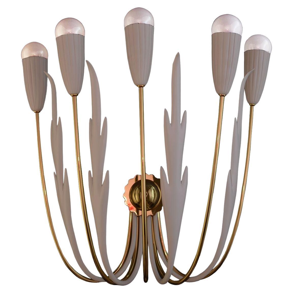 Applique en laiton Art Déco et Art Nouveau - nouvelle édition