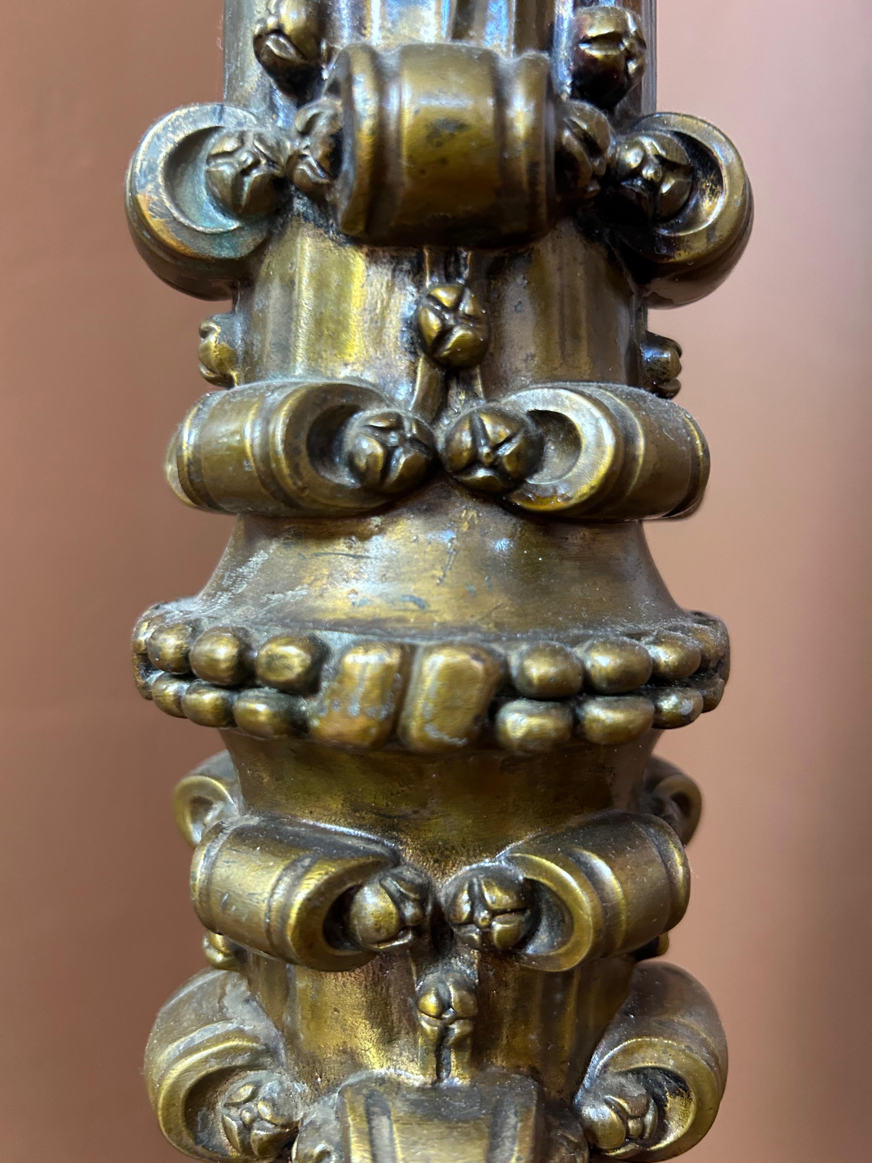 Lámpara de pie Art Déco/Art Nouveau de Maurice Dufrène en venta 4