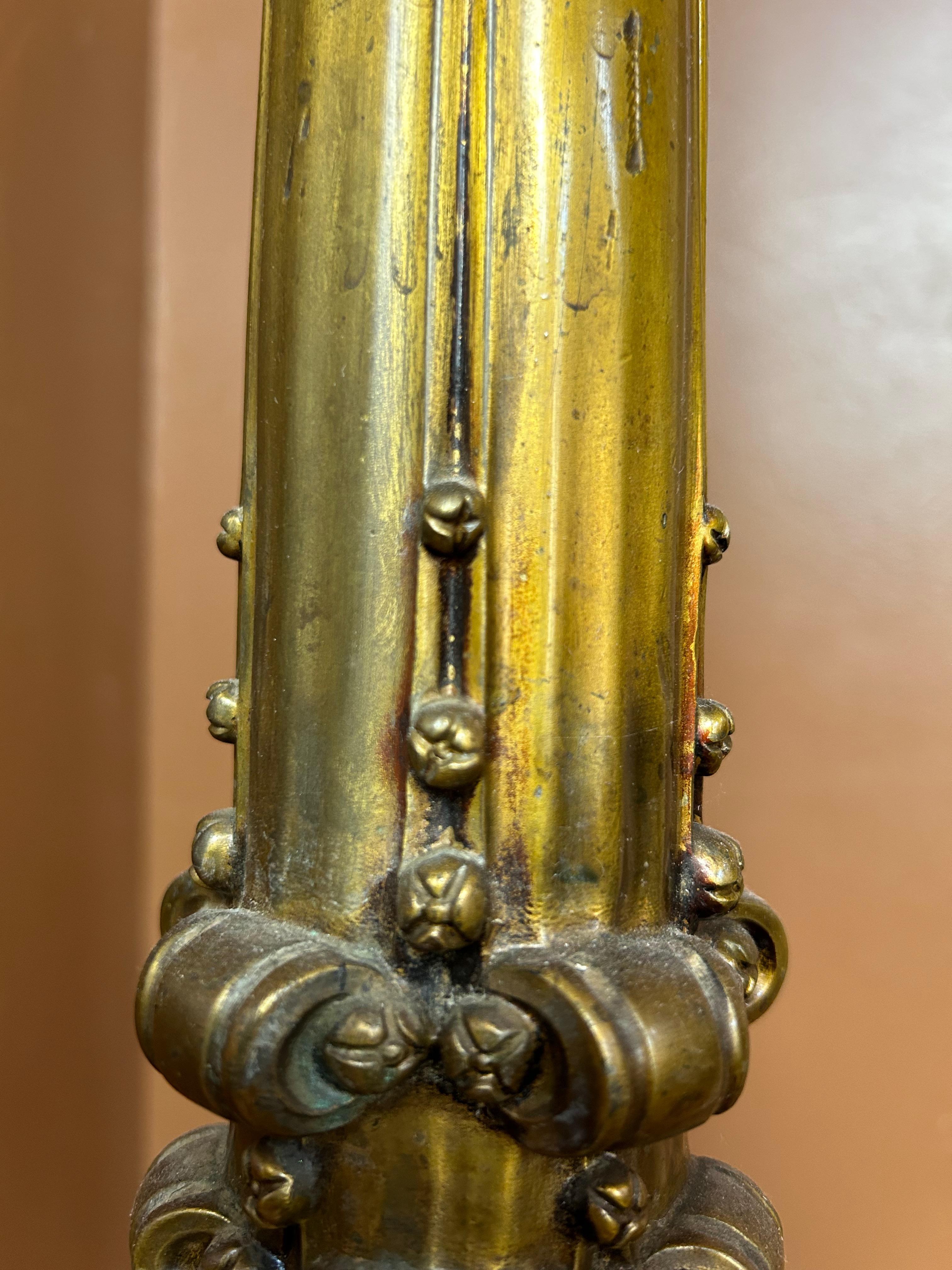 Lámpara de pie Art Déco/Art Nouveau de Maurice Dufrène en venta 6
