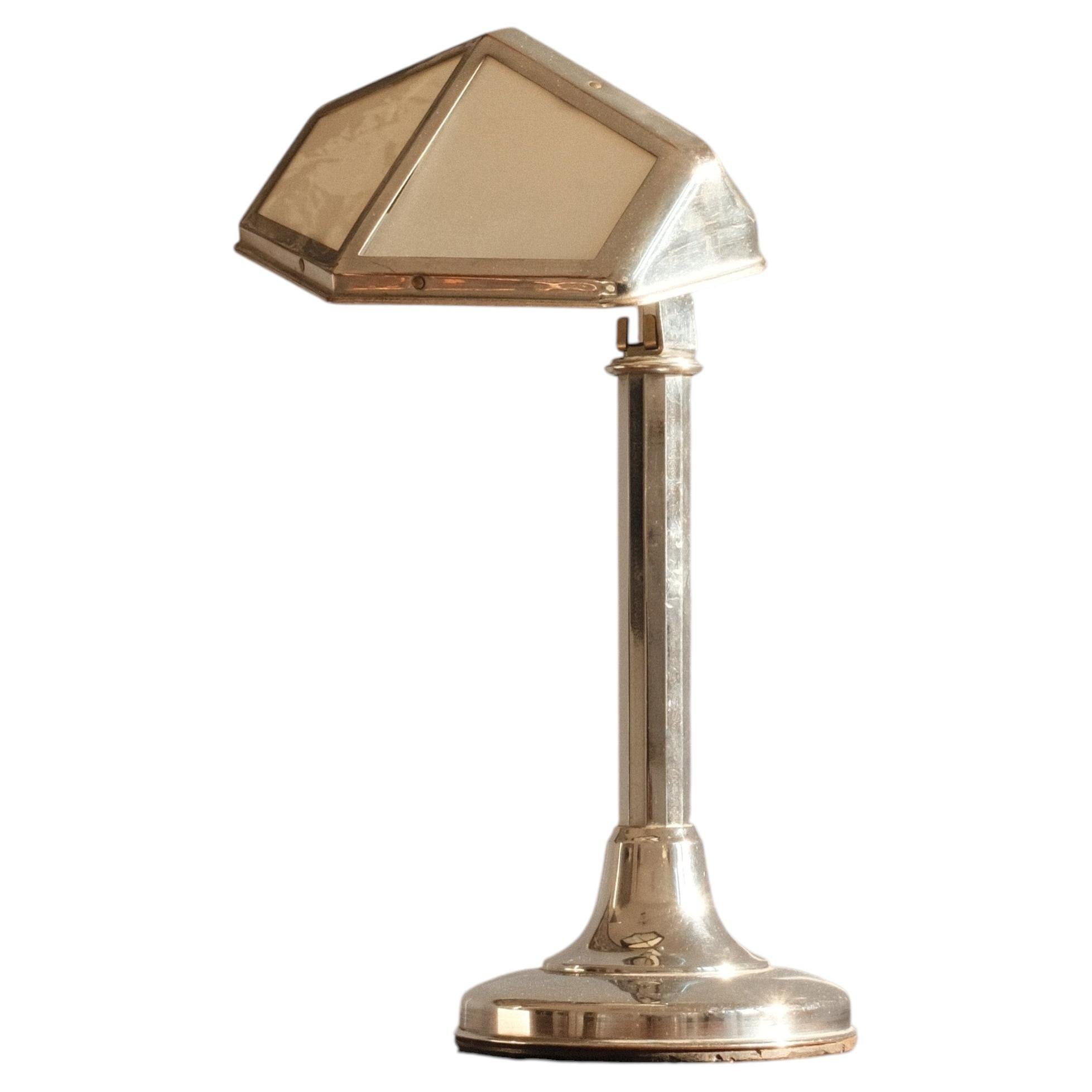 Art Deco Articulated Desk Lamp by Pirouett, France, 1930s