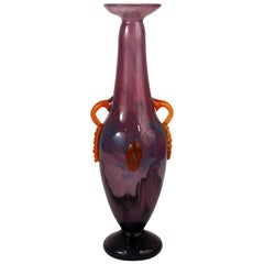 Art Deco Artistic Vase by Charles Schneider