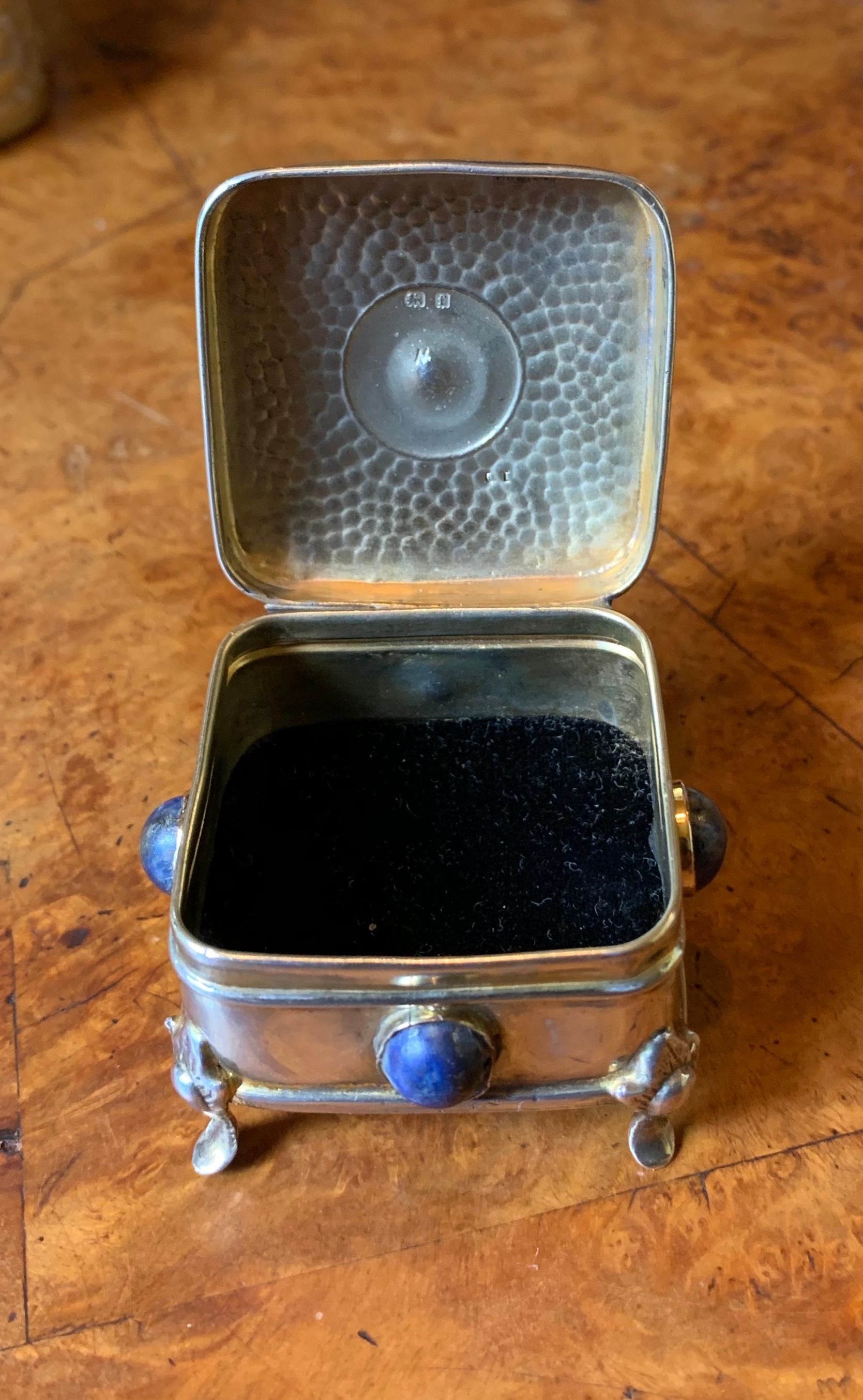 art deco ring box