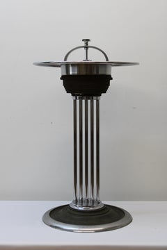 Art Deco Ashtray / Cocktail Smoker Stand Designed By W.J Campbell