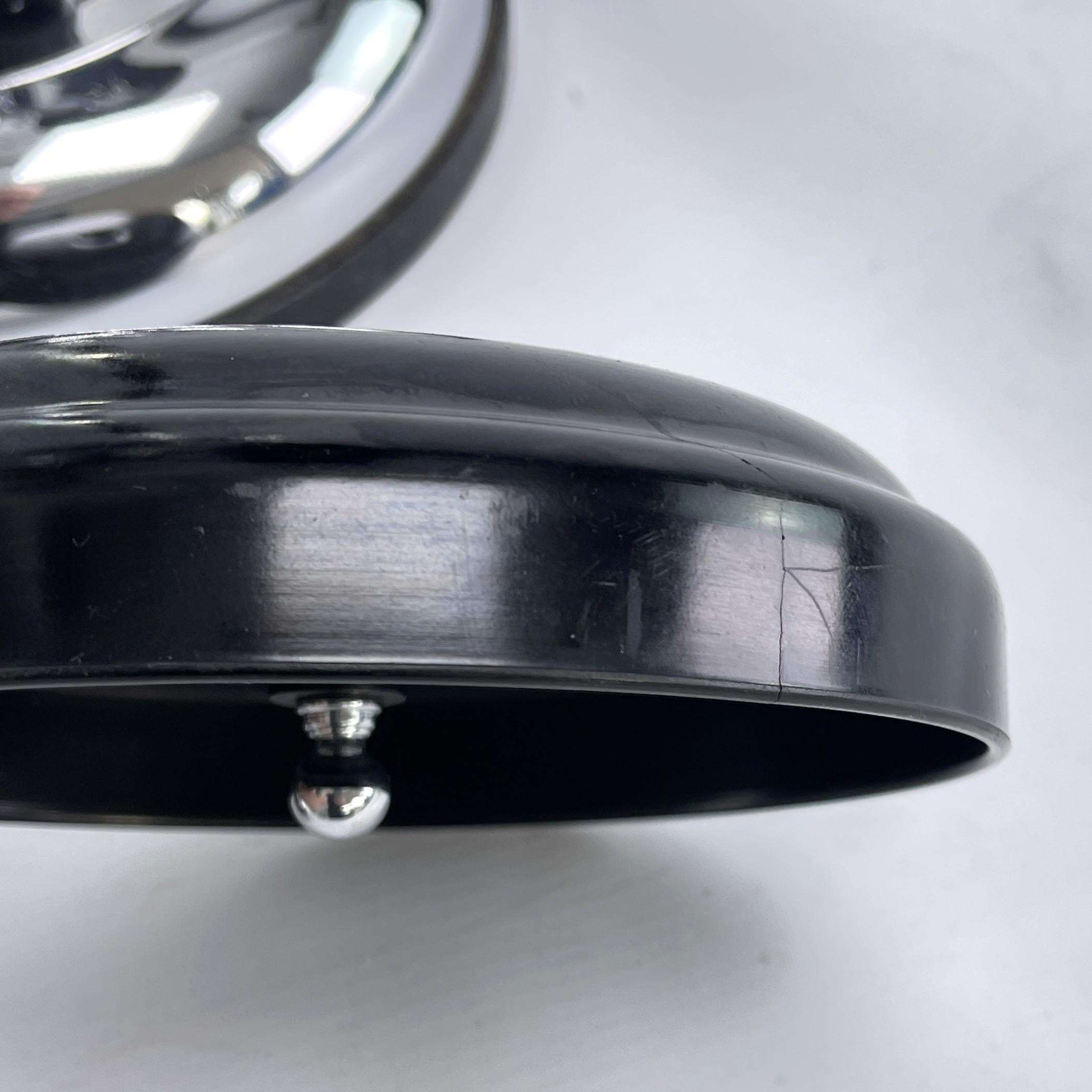 Art Deco Ashtray Stand, Chrome and Bakelite by Demeyere, Belgium, 1930s For Sale 1