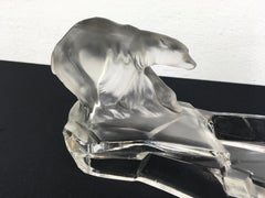 Art Deco Ashtray with Polar Bears, Karel Zentner, Czechoslovakia