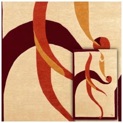 Art Déco Aubusson Rug By Paulette Née