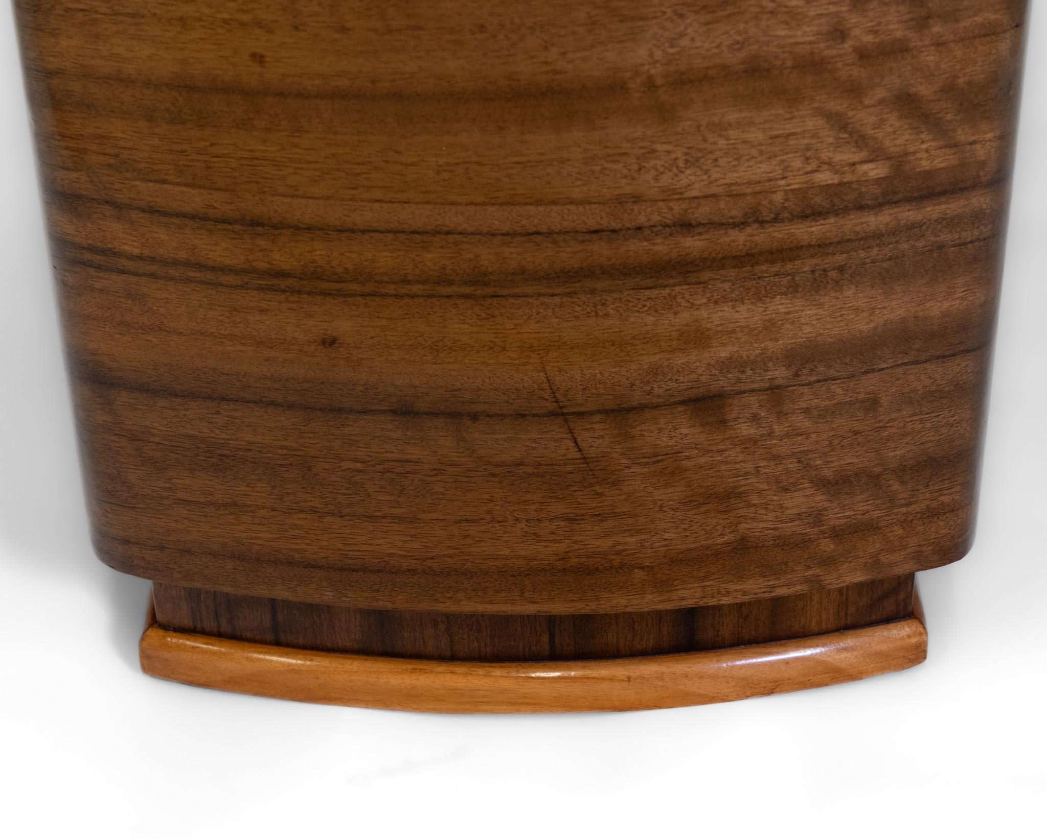 Art Deco Australian Walnut Tiered Side Table 1930s For Sale 3