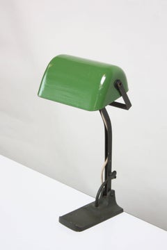 Art Deco Austrian Banker's Lamp by Astral