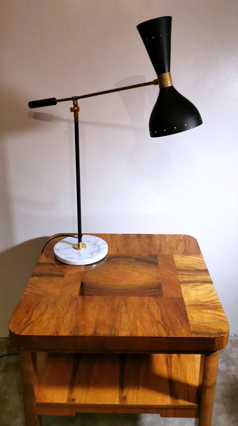 Art Deco Austrian Coffee-Tea Table Made with Different Types of Walnut 11