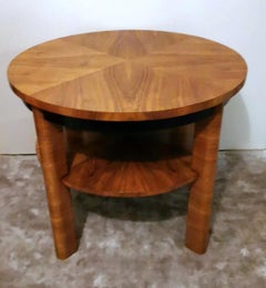 Art Deco Austrian Round Coffee Table