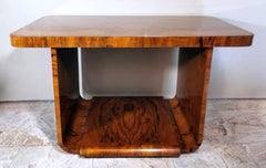 Art Deco' Austrian Walnut Briar Table