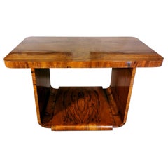 Art Deco' Austrian Walnut Briar Table