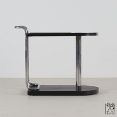 Art Deco avant - garde side table designed by Bruno Weil for Thonet-France
