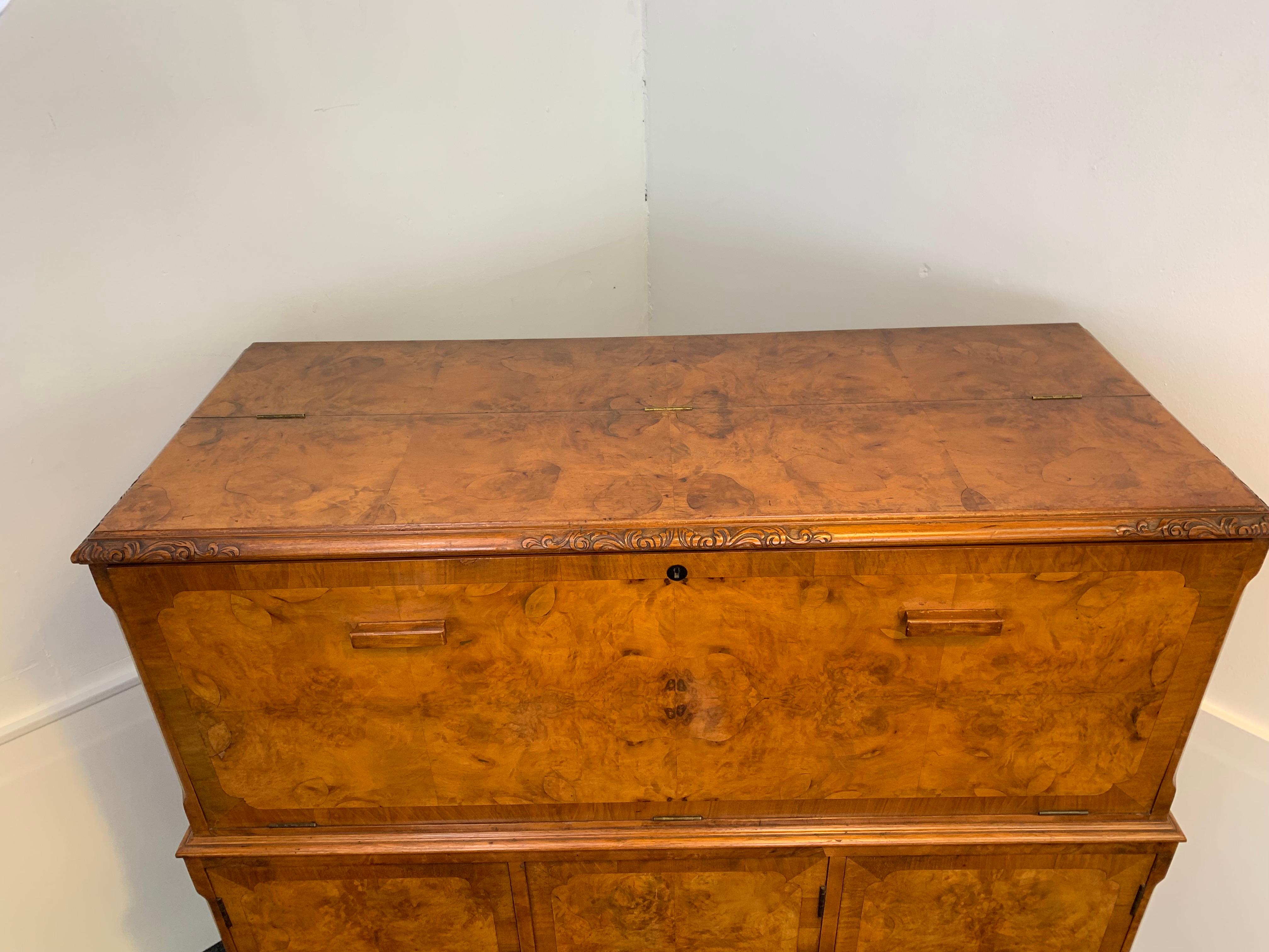 Art Deco Aw Lyn Cocktail Cabinet Sideboard 5