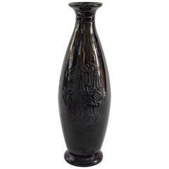 Art Deco Baccarat Art Glass 'Black'