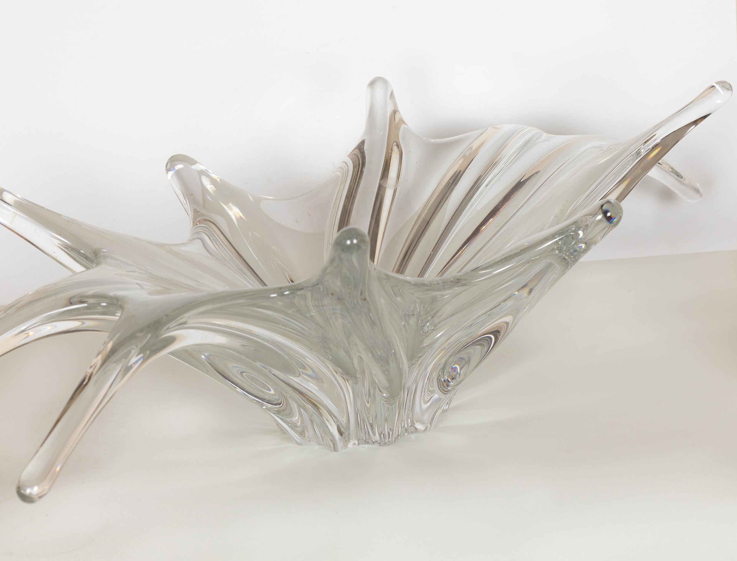 Ciotola centrotavola Art Deco Baccarat - Vetro soffiato a mano, Francia in vendita 9