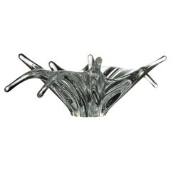 Cuenco centro de mesa Art Déco Baccarat - Vidrio soplado a mano, Francia