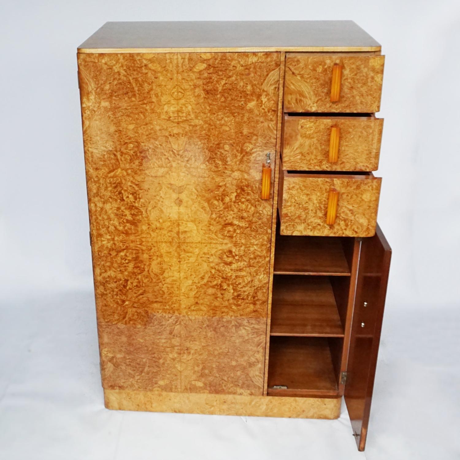 Art Deco Bachelors Cabinet by Harry & Lou Epstein 4