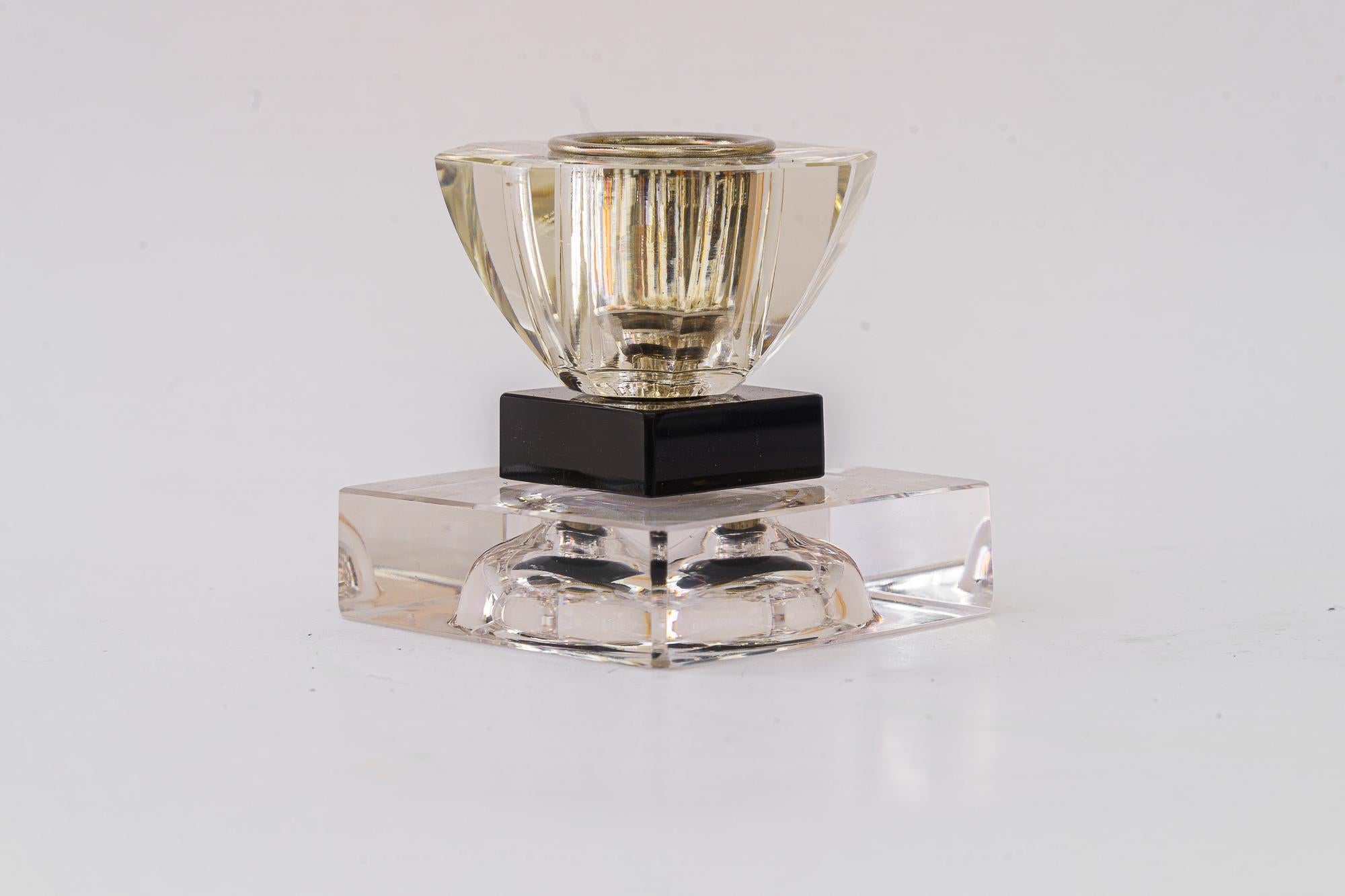 Art Deco Bakalowits candle holder vienna around 1920s In Good Condition For Sale In Wien, AT