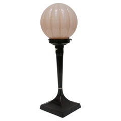 Art Deco Bakelite and Glass Table Lamp Art Deco Bakelite and Glass Table Lamp
