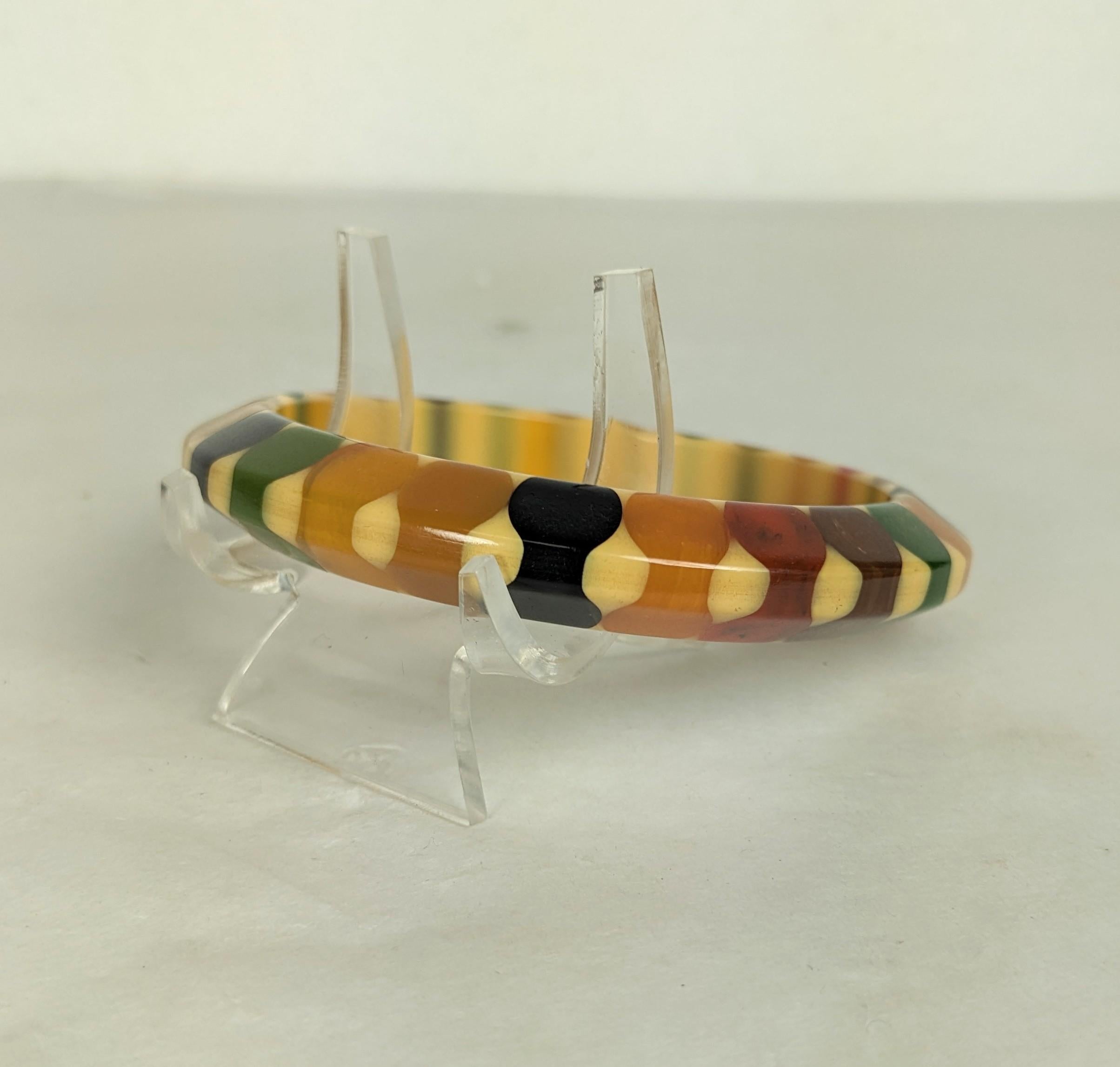 Bracelet nœud papillon en bakélite Art Déco, Belle Kogan Unisexe en vente