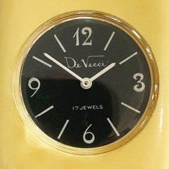 Art Deco Bakelite Clamper watch in cream bakelite by De Vecchi