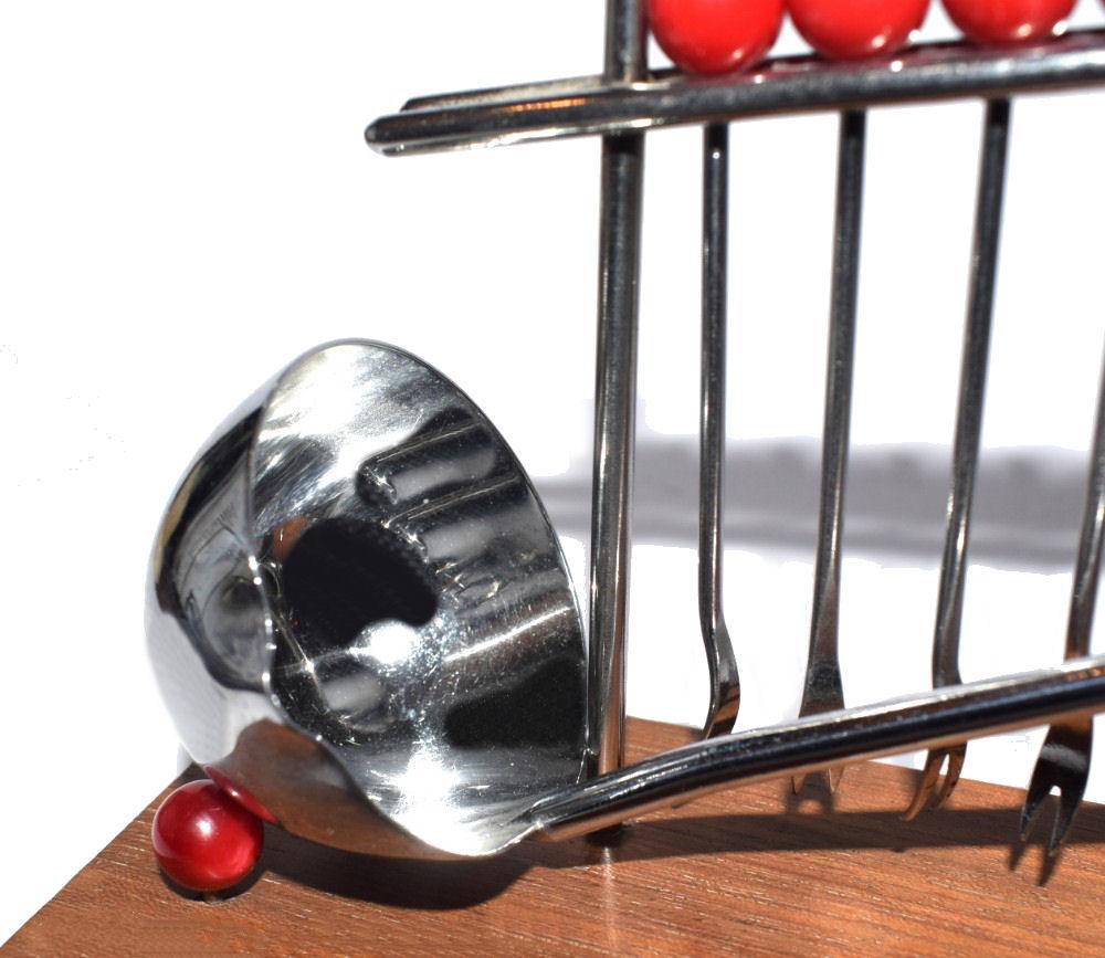 XX secolo Set di mestoli e bastoncini da cocktail in bachelite Art Déco, Francia, 1930 ca. in vendita