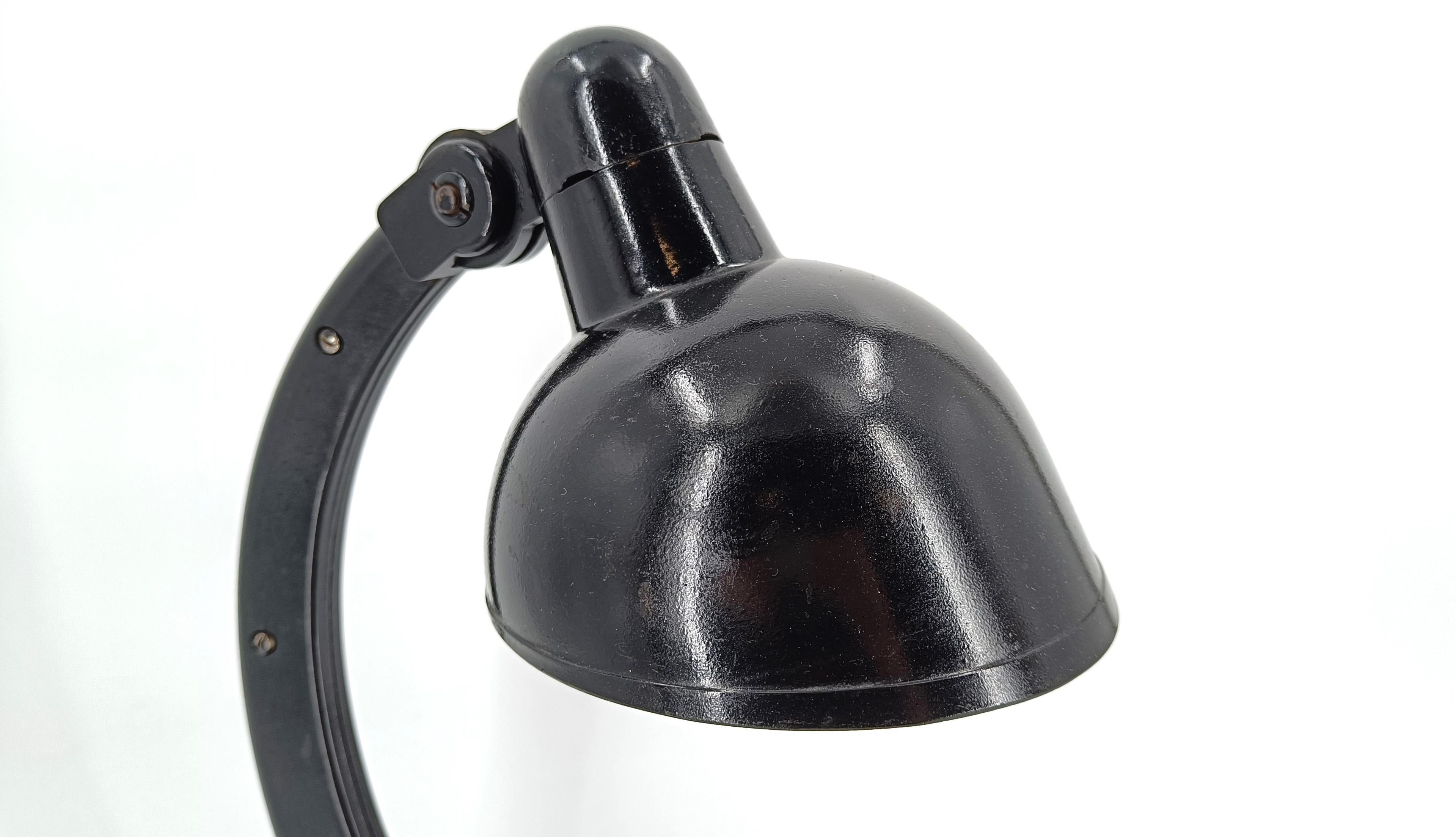 Art deco bakelite desk lamp, 1950s For Sale 2