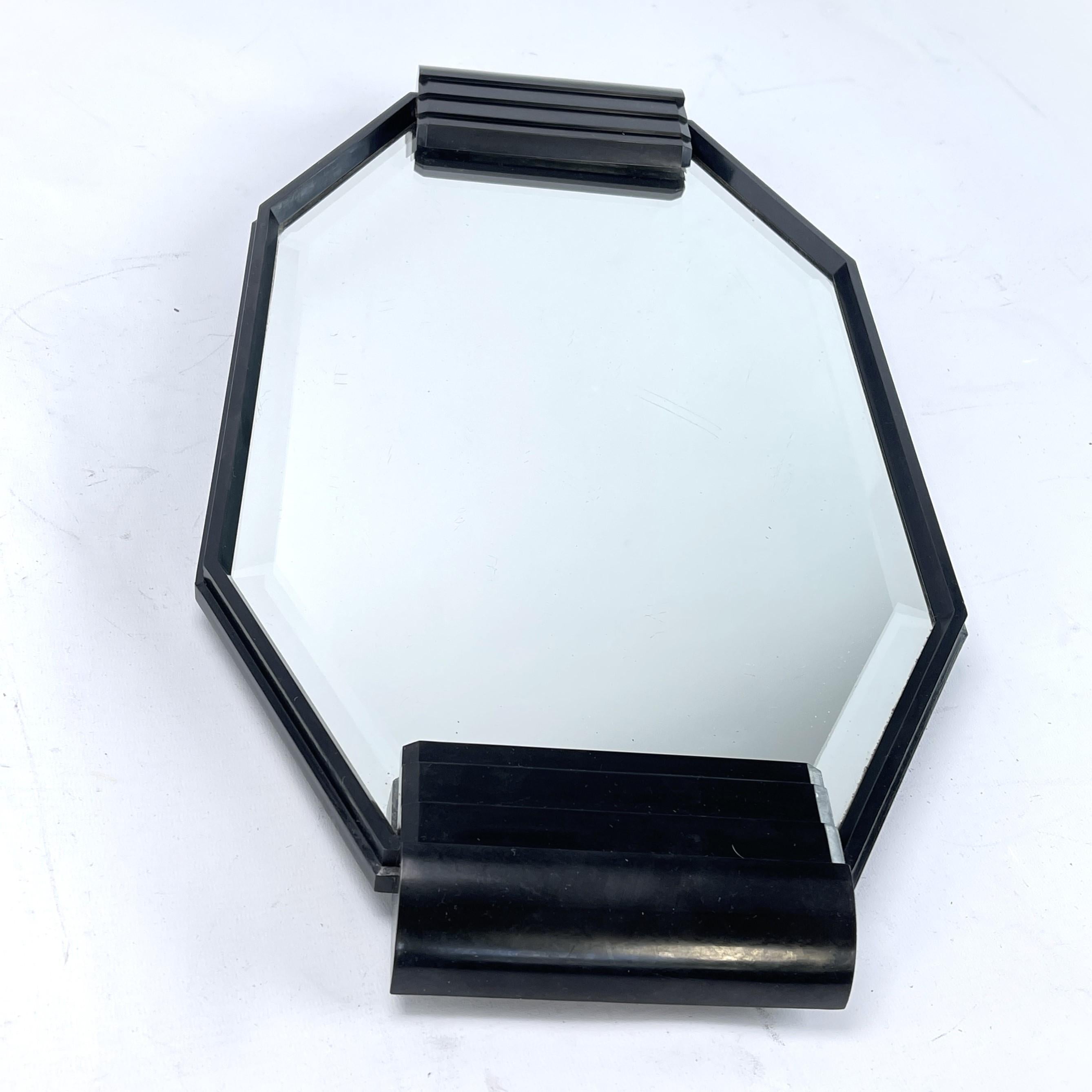 Art déco Plateau miroir Art Déco, France, années 1930 en vente
