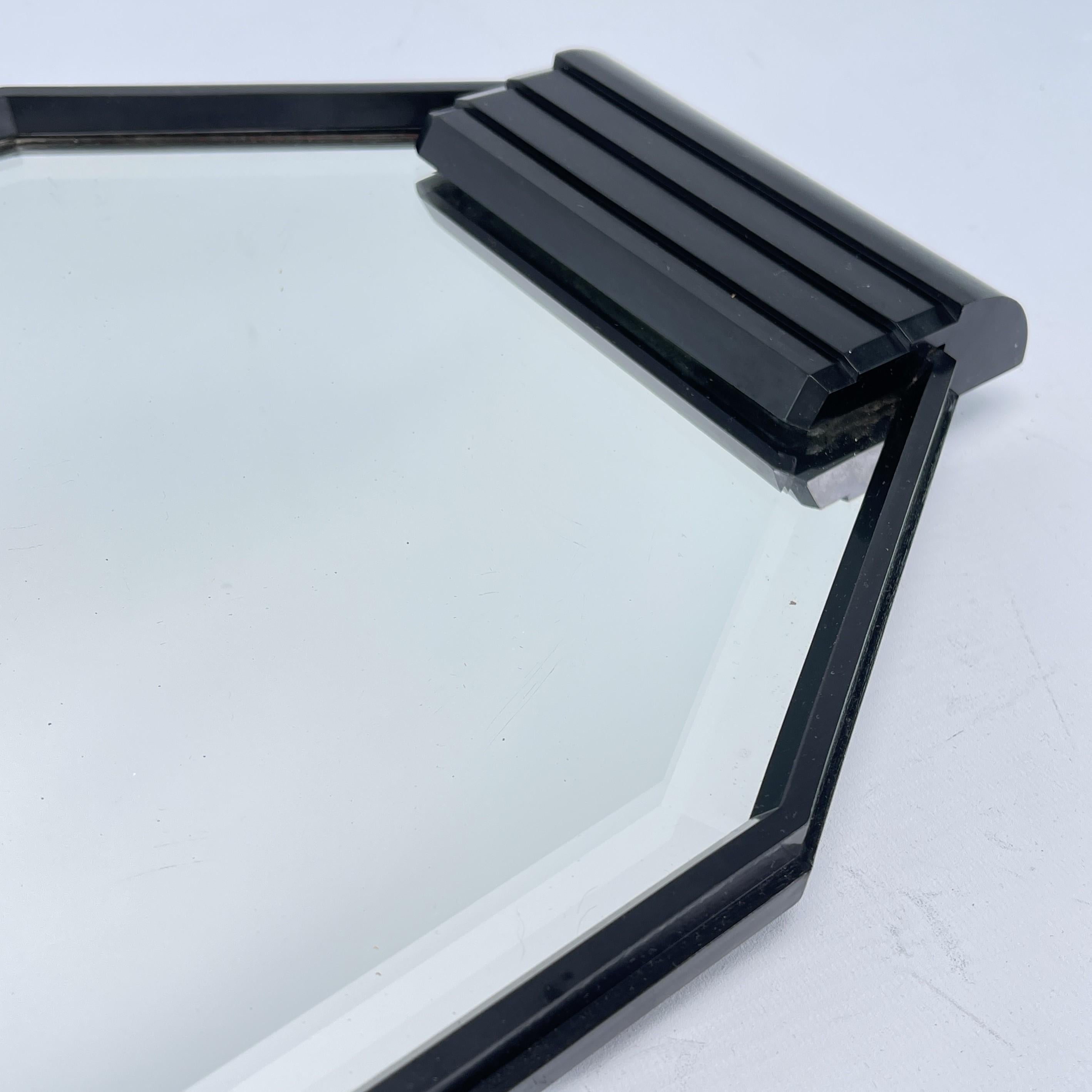 Français Plateau miroir Art Déco, France, années 1930 en vente