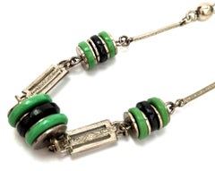 Art Deco Bakelite Necklace By Jacob Bengel, c1930