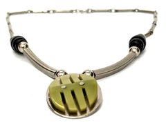 Art Deco Bakelite Necklace By Jacob Bengel, c1930