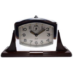 Art Deco Bakelite Streamline Clock by JAZ