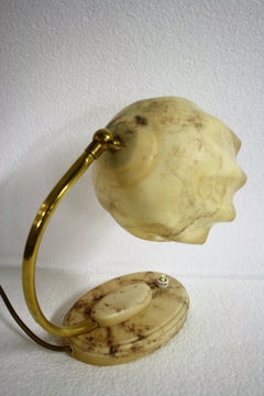 Art Deco Bakelite Table Lamp, 1930s, Belgium