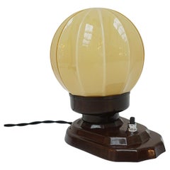 Art-Déco-Tischlampe aus Bakelit
