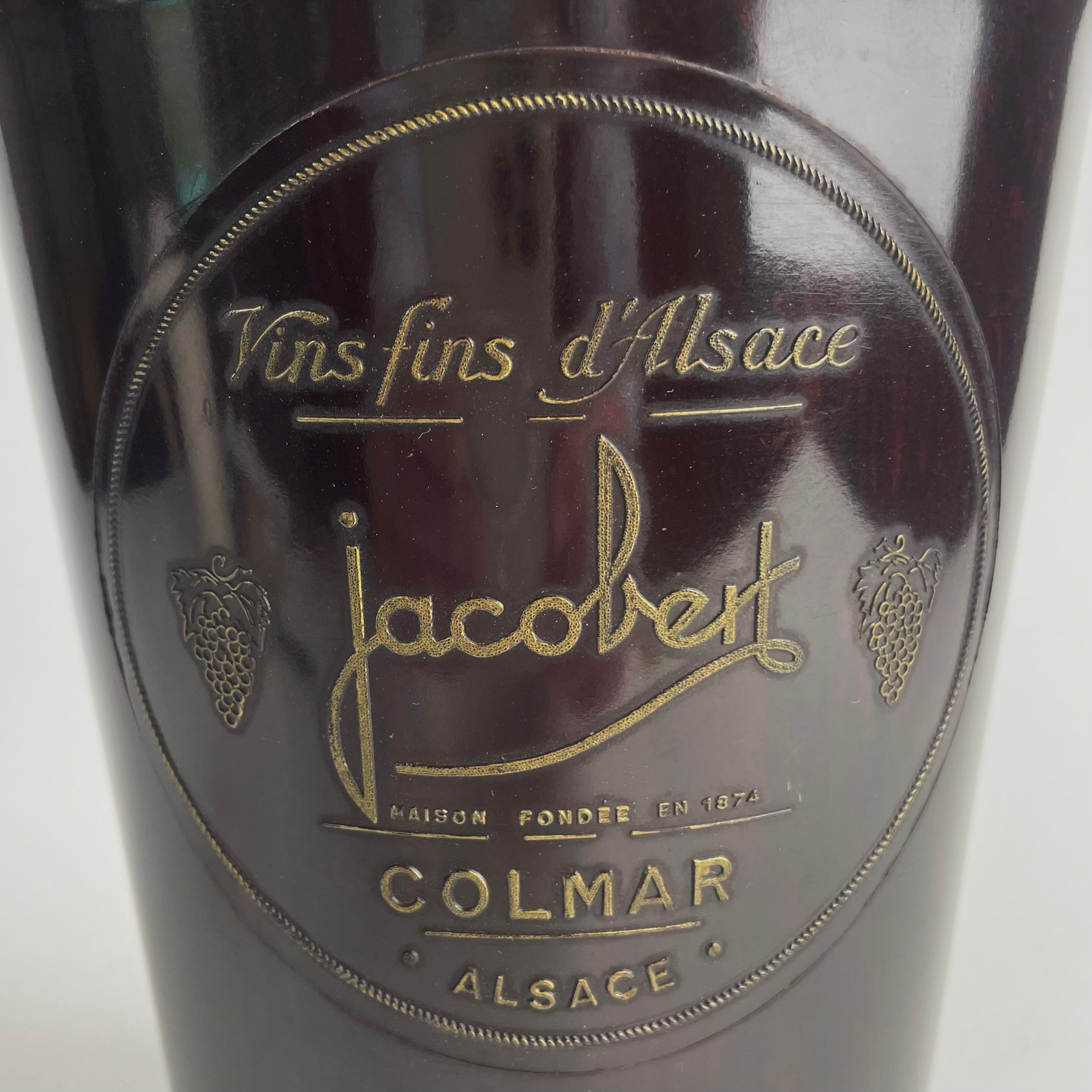 Art Deco Bakelite Wine Cooler – Jacobert, Colmar, Alsace, 1930s For Sale 4