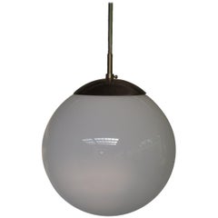 Art Deco Ball Lamp .
