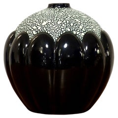 Vase Art Déco Ball and Ball par Saint Clément, France 1930's